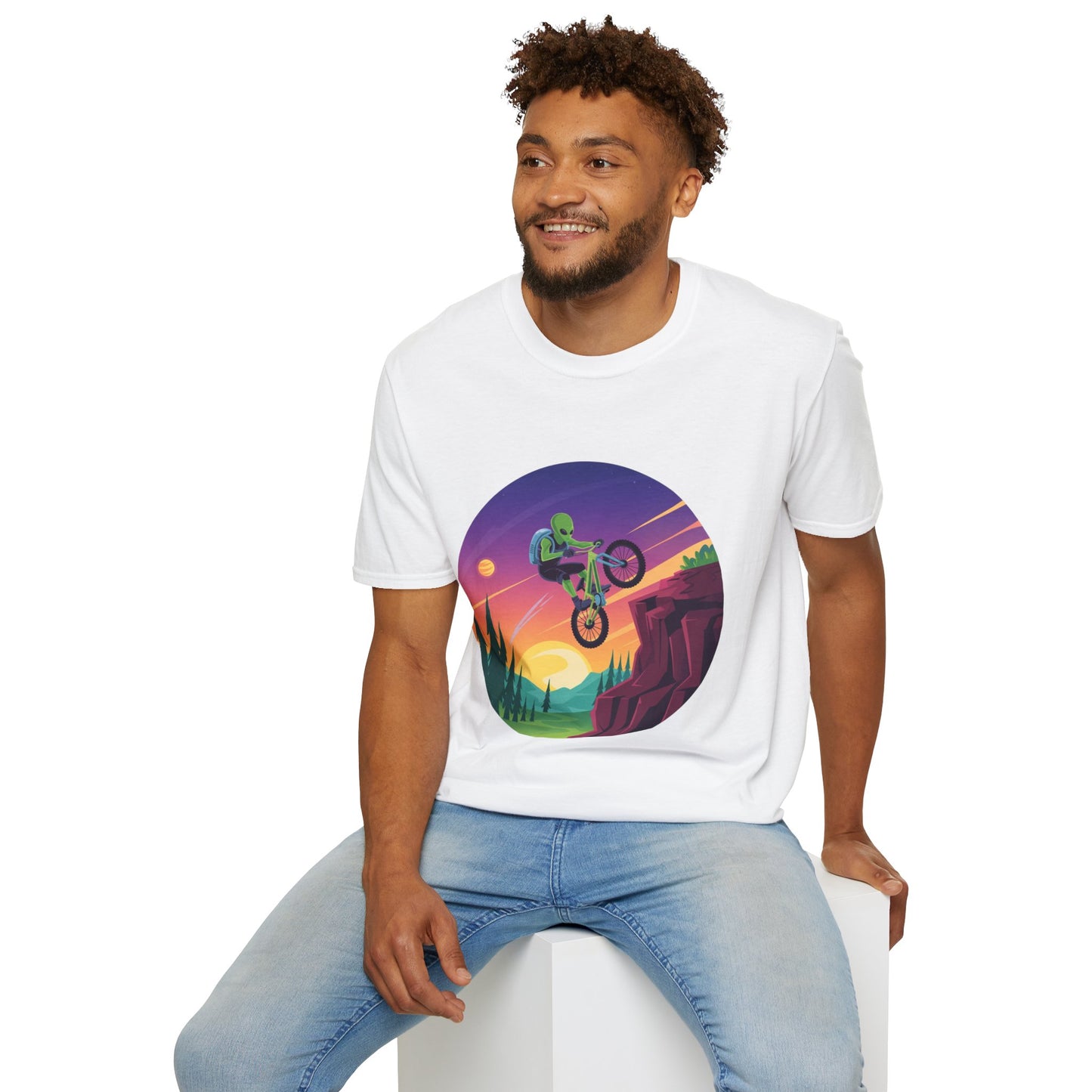 Alien biking T-Shirt