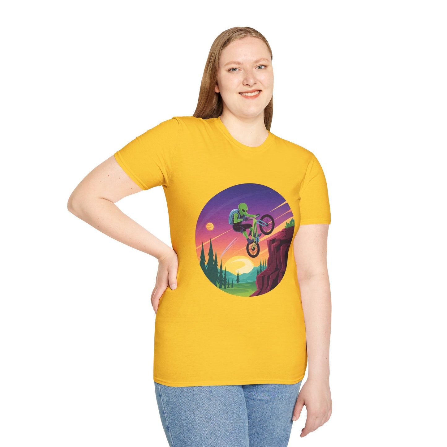 Alien biking T-Shirt