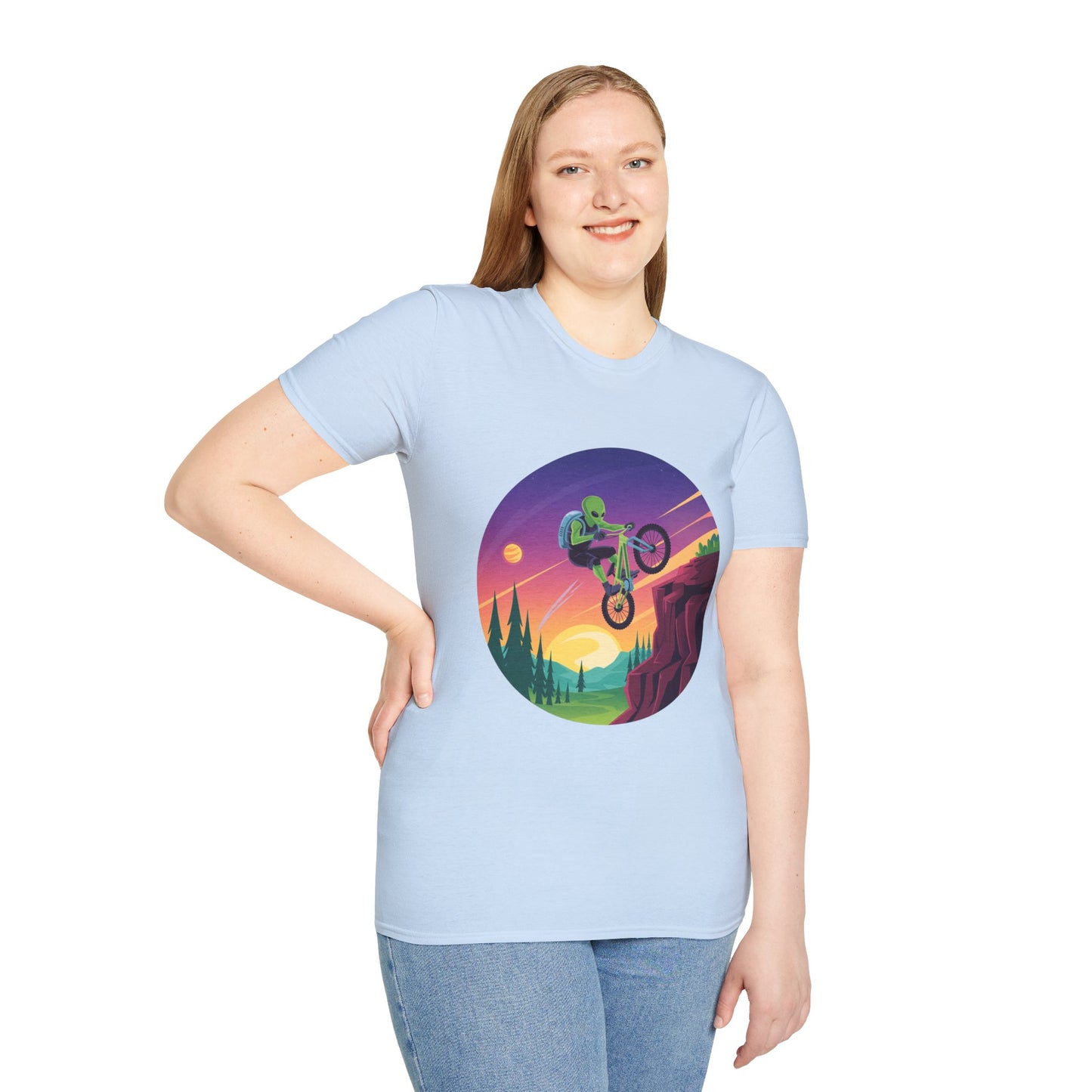Alien biking T-Shirt
