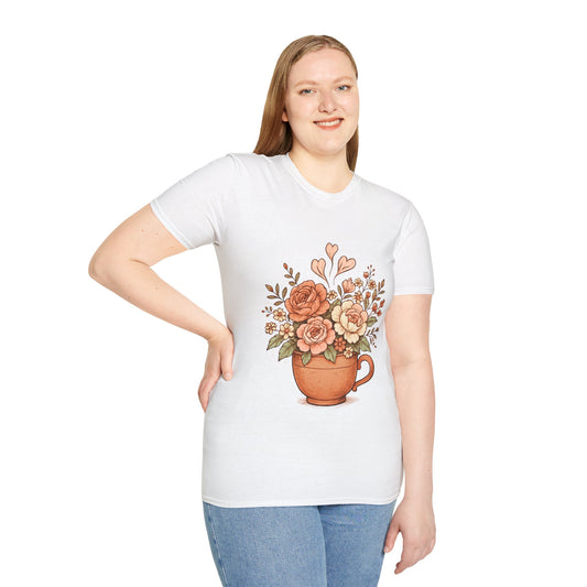 Flower Coffee T-Shirt