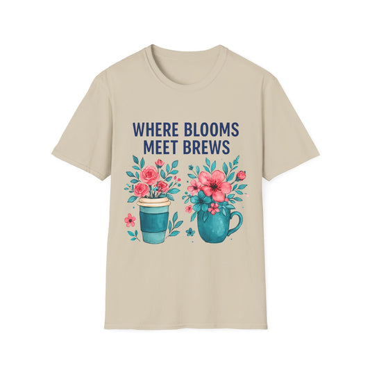 WhereBloomsMeetBrews T-Shirt