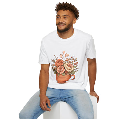 Flower Coffee T-Shirt