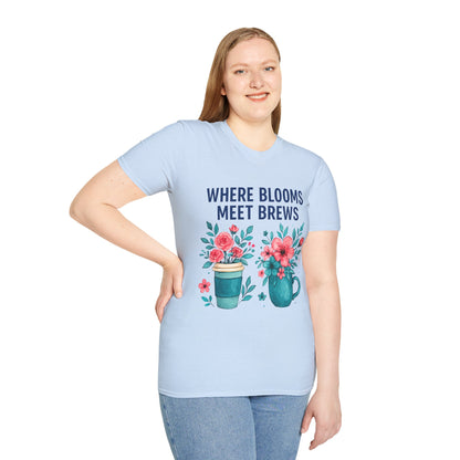WhereBloomsMeetBrews T-Shirt