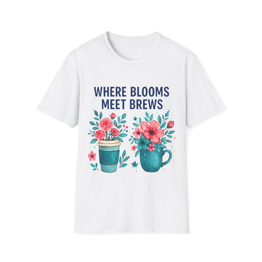 WhereBloomsMeetBrews T-Shirt