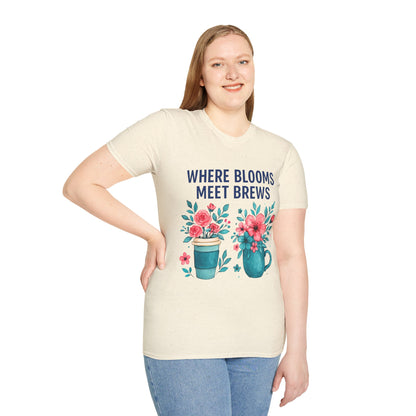 WhereBloomsMeetBrews T-Shirt