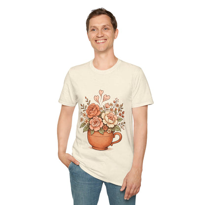 Flower Coffee T-Shirt