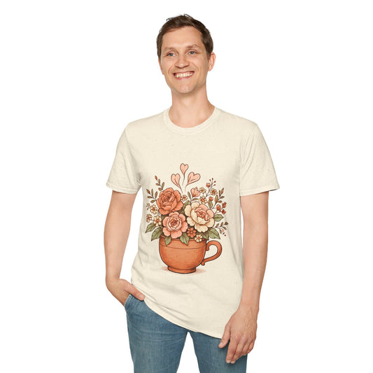 Flower Coffee T-Shirt