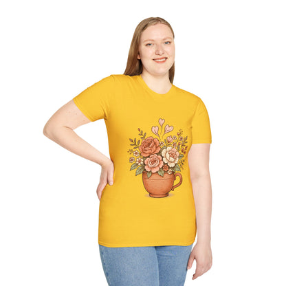 Flower Coffee T-Shirt