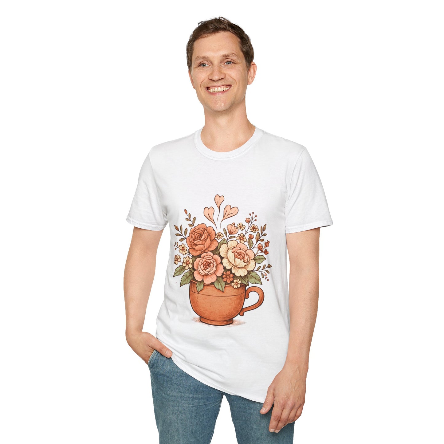 Flower Coffee T-Shirt
