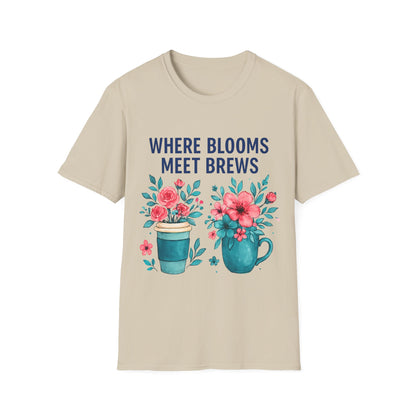 WhereBloomsMeetBrews T-Shirt