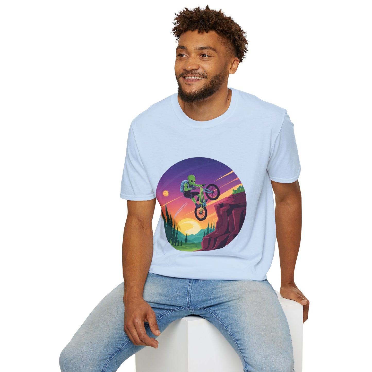 Alien biking T-Shirt