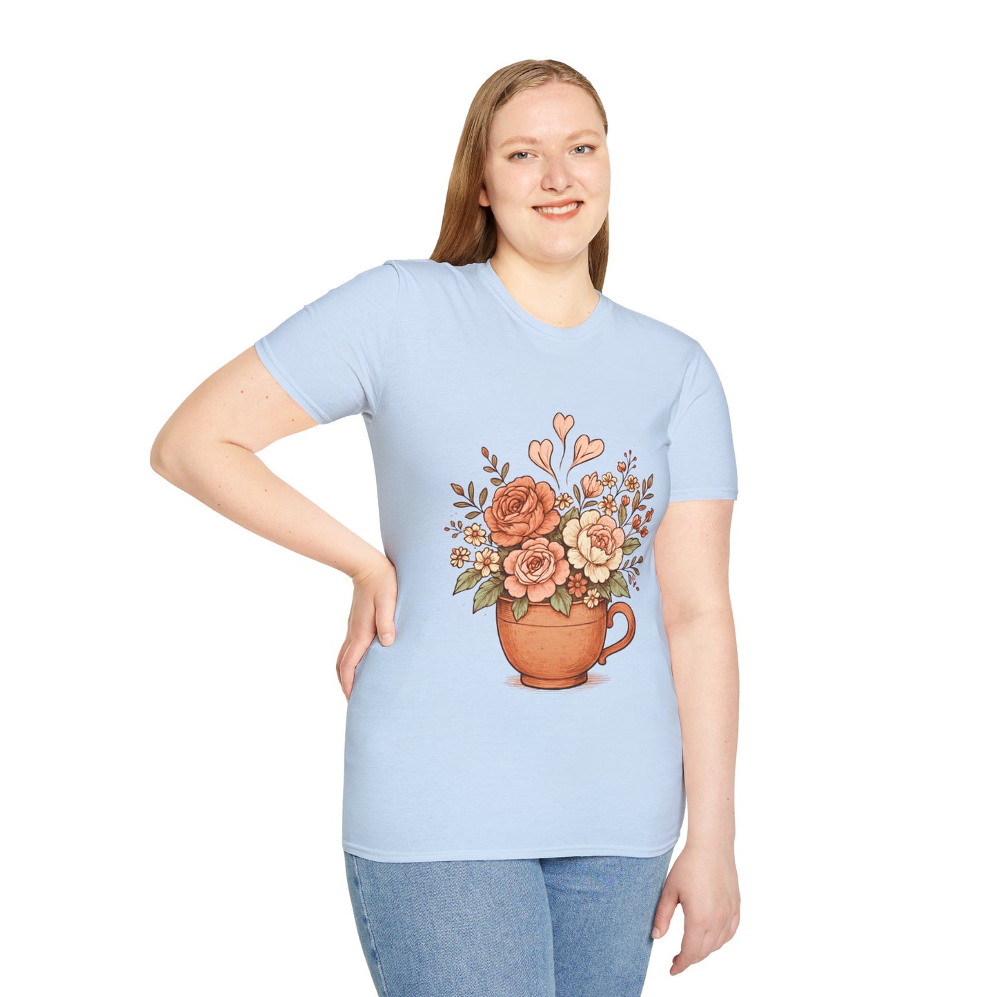 Flower Coffee T-Shirt