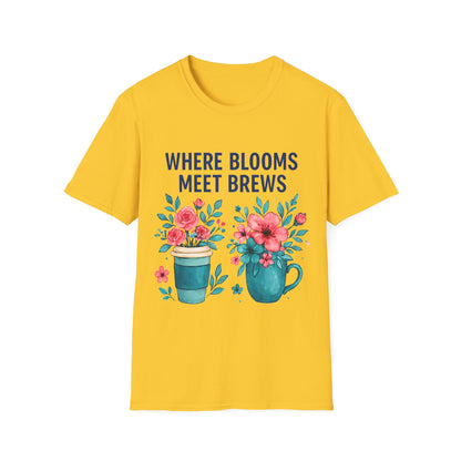 WhereBloomsMeetBrews T-Shirt