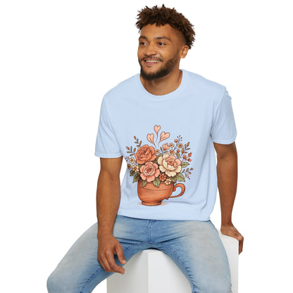 Flower Coffee T-Shirt